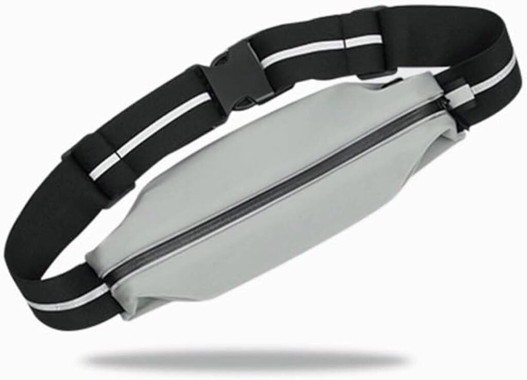 
									Running Belt for men and women, movable running phone holder, adjustable size lightweight running belt bag, waterproof night reflective waist pack, cycling exercise travel